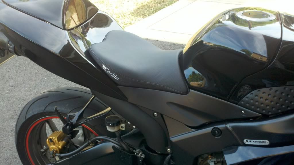 05/06 ZX6R Corbin Seat Review Kawasaki Motorcycle Forums
